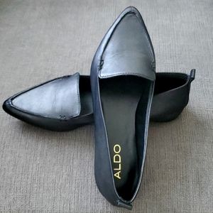 Black Aldo Flats